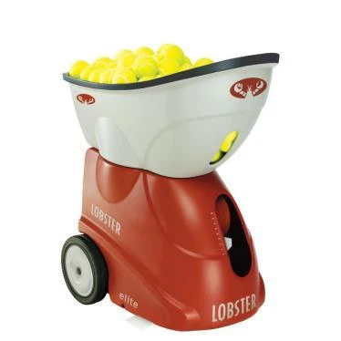 Lobster Elite Grand V LE Battery Powered Tennis Ball Machine 1 Lobster Elite Grand V LE Battery Powered Tennis Ball Machine