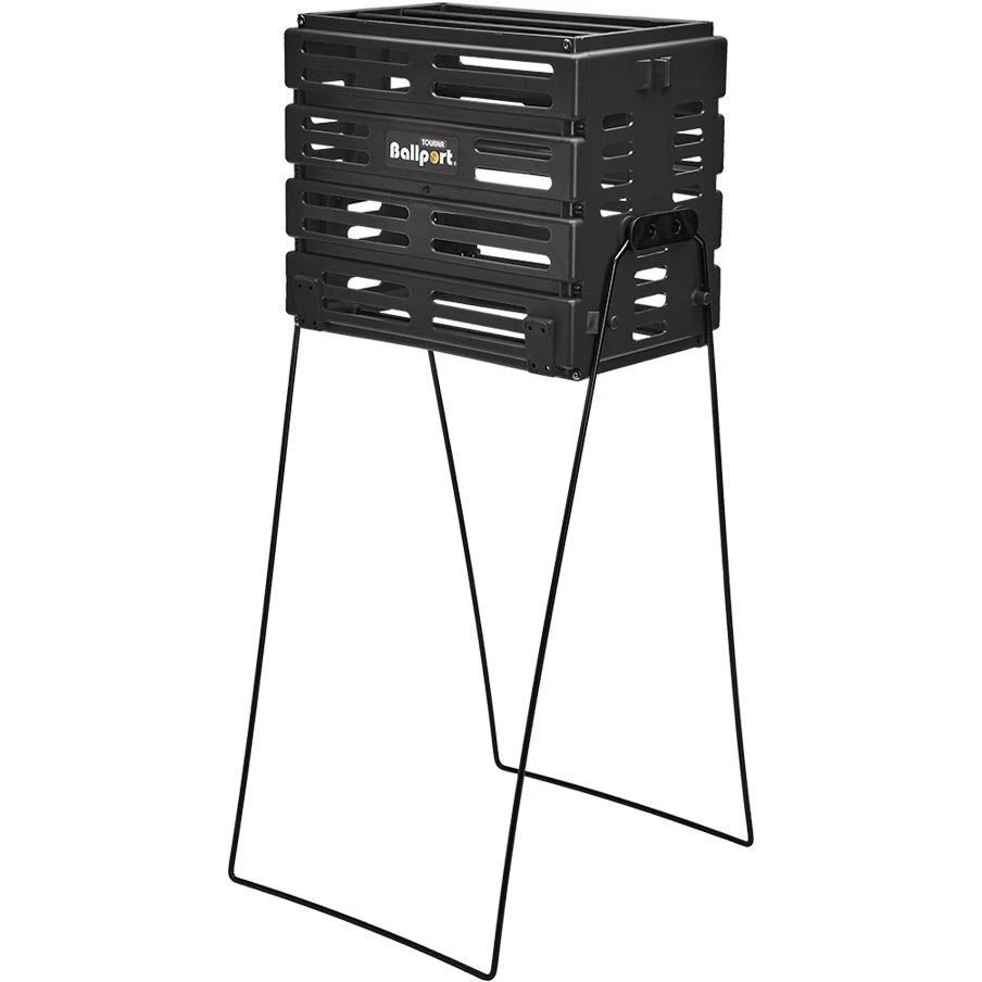 Tourna Ball Port Deluxe With Wheels (80 Balls) - Black 1 Tourna Ball Port Deluxe With Wheels (80 Balls) - Black