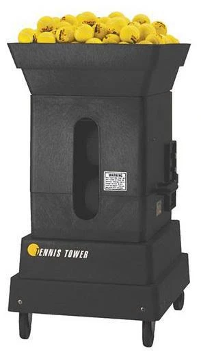 Sports Tutor Tennis Tower Mains Powered Tennis Ball Machine 1 Sports Tutor Tennis Tower Mains Powered Tennis Ball Machine